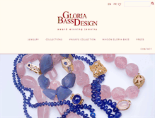 Tablet Screenshot of gloriabassdesign.com